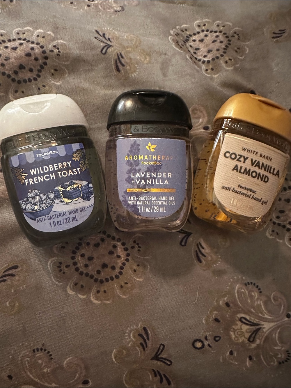 Bath & Body Works PocketBac Trio - Blue, Purple, Gold